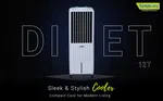 Symphony 12 litres Tower Air Cooler with Honeycomb Pad and Blower Diet 12T image 3