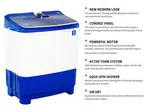 Panasonic 7 kg Semi Automatic Machine in Blue and White NA-W70L7ANP - Available at AfnoBazar Nepal