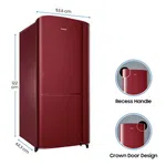 Samsung RR20C20C2RH/IM 192ltr Single Door Refrigerator - Available at AfnoBazar Nepal
