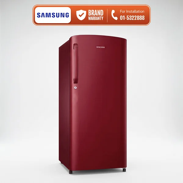 Samsung RR20C20C2RH/IM 192ltr Single Door Refrigerator - Available at AfnoBazar Nepal