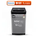 Panasonic 7.0 Kg Front Panel Top Load Washing Machine Inox Grey Color NA-F70C2CNP - Available at AfnoBazar Nepal