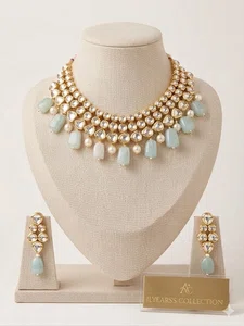 Premium Quality Moissanite Stone Jewellery Set - Available at AfnoBazar Nepal