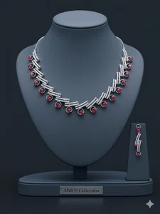 Premium Quality American Diamond Set - Available at AfnoBazar Nepal