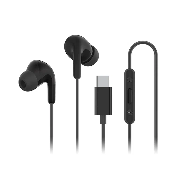 Xiaomi Type-C Wired Earphones - USB-C In-Ear Earphones with Mic, 12.4mm Driver, IP54 - Available at AfnoBazar Nepal