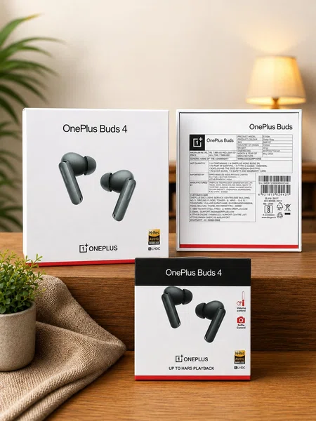 OnePlus Buds 4 Wireless Bluetooth Earbuds with Hi-Res Audio, LHDC Support, Touch Controls & Premium Sound - Available at AfnoBazar Nepal