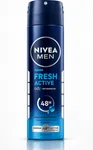 NIVEA MEN Fresh Active Deodorant Spray 150 ml – Long-Lasting Freshness - Available at AfnoBazar Nepal