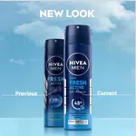 NIVEA MEN Fresh Active Deodorant Spray 150 ml – Long-Lasting Freshness - Available at AfnoBazar Nepal