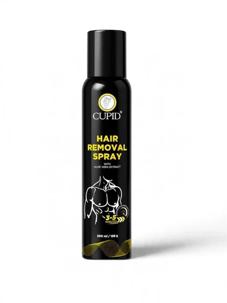 CUPID Hair Removal Spray with Aloe Vera Extract 188g/200ml - Available at AfnoBazar Nepal