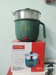 ElectroMax Multi Functional Electric Cooking Pot 2L with Steamer - Available at AfnoBazar Nepal