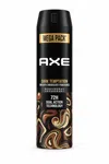 AXE Dark Temptation Mega Pack Body Spray Deodorant for Men 215ml | Smooth Chocolate Fragrance | Dual Action Technology - Available at AfnoBazar Nepal