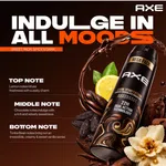 AXE Dark Temptation Mega Pack Body Spray Deodorant for Men 215ml | Smooth Chocolate Fragrance | Dual Action Technology - Available at AfnoBazar Nepal