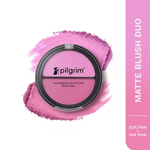 Pilgrim The Spanish Collection Matte Blush Duo - Flamenco Pink (9 g)