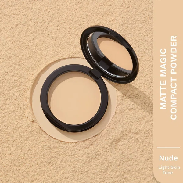 Pilgrim Magic Matte Compact Powder with SPF 25 - Nude (7 g)