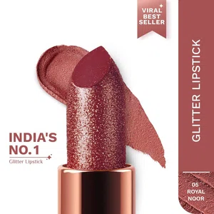 Pilgrim Dubai Bling Glitter Lipstick - Royal Noor (4.2 g)