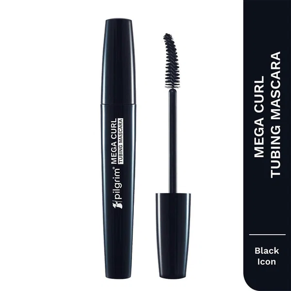 Pilgrim Mega Curl Tubing Mascara - Black Icon (5 ml)
