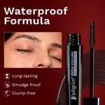 Pilgrim Mega Volume Waterproof Mascara - Black Passion (5 ml) image 5