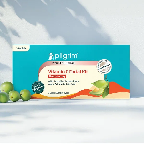 Pilgrim Vitamin C Detan & Brightening Facial Kit