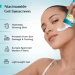 Pilgrim 5% Niacinamide Hydra Glow Gel Sunscreen SPF 50+ PA++++ - 50 ml image 3