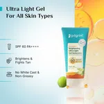 Pilgrim 5% Vitamin C Brightening Ultra Light Gel Sunscreen SPF 60 PA++++ - 45 ml image 4