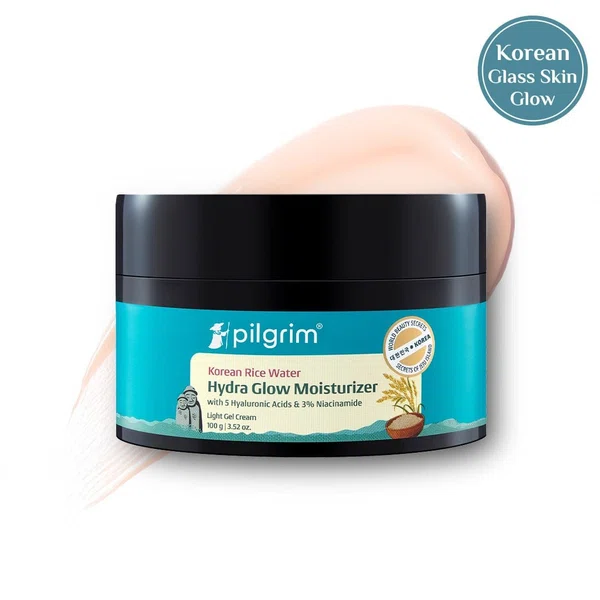 Pilgrim Korean Rice Water Hydra Glow Moisturizer - 100 g