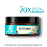 Pilgrim Korean Rice Water & Collagen Advanced Damage Repair Hair Mask - 200 g image 1