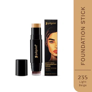 Pilgrim Dream Matte Foundation Stick with Built-in Brush - Light Beige (10 g)