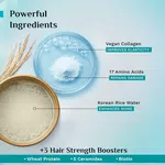 Pilgrim Korean Rice Water & Collagen Advanced Damage Repair Hair Mask - 200 g image 5