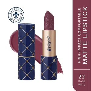 Pilgrim The French Collection Matte Bullet Lipstick - Rosé Wine (4 g) - Available at AfnoBazar Nepal