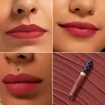 Pilgrim The French Collection Ultra-Light Matte Liquid Lipstick - Ruby Kiss (3.5 ml) - Available at AfnoBazar Nepal
