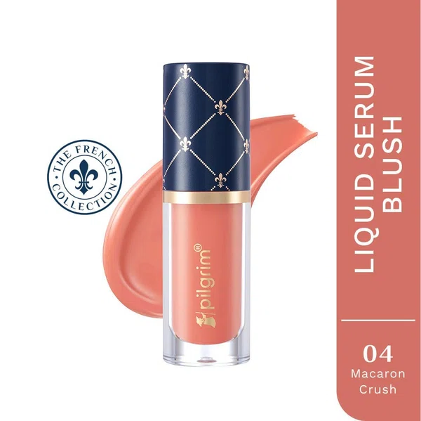 Pilgrim The French Collection Liquid Serum Blush - Macaron Crush (5.5 g) - Available at AfnoBazar Nepal