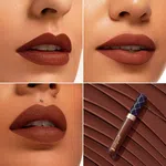 Pilgrim The French Collection Ultra-Light Matte Liquid Lipstick - Chocolat Chérie (3.5 ml) - Available at AfnoBazar Nepal