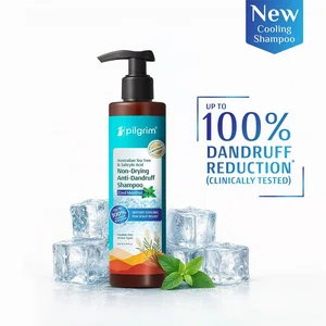 Pilgrim Australian Tea Tree & Salicylic Acid Anti-Dandruff Shampoo with Cooling Menthol - 200 ml - Available at AfnoBazar Nepal