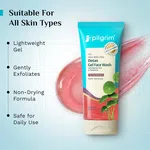 Pilgrim 3% AHA + BHA + PHA Detan Gel Face Wash - 100 ml - Available at AfnoBazar Nepal