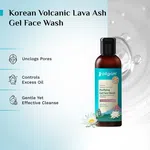Pilgrim Korean Volcanic Lava Ash Purifying Gel Face Wash - 100 ml - Available at AfnoBazar Nepal
