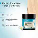 Pilgrim Korean White Lotus Tinted Day Cream SPF 50 - 100 g - Available at AfnoBazar Nepal