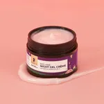 Pilgrim Red Vine Night Gel Crème with Retinol, Mulberry & Vitamin C - 50 g - Available at AfnoBazar Nepal