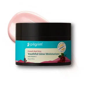 Pilgrim Red Vine Youthful Glow Moisturizer with Vitamin C & SPF 30 - 50 g - Available at AfnoBazar Nepal