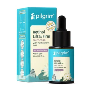Pilgrim Retinol & Hyaluronic Acid Lift & Firm Serum - 30 ml - Available at AfnoBazar Nepal