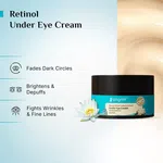 Pilgrim Retinol Under Eye Cream with Vitamin C & Hyaluronic Acid - 30 g - Available at AfnoBazar Nepal