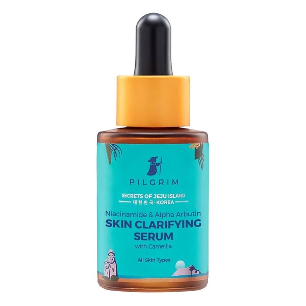 Pilgrim Niacinamide & Alpha Arbutin Skin Clarifying Serum - 30 ml - Available at AfnoBazar Nepal