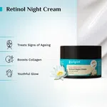 Pilgrim Retinol Night Cream with Vitamin C & Hyaluronic Acid - 50 g - Available at AfnoBazar Nepal