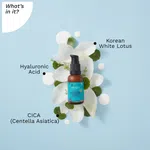 Pilgrim White Lotus Sunscreen Serum SPF 50 PA+++ - 30 ml - Available at AfnoBazar Nepal