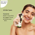 Pilgrim Spanish Squalane Foaming Face Wash with Kiwi & Vitamin B5 - 120 ml - Available at AfnoBazar Nepal