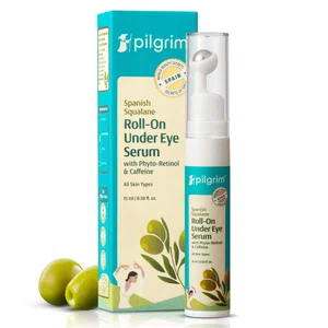 Pilgrim Spanish Squalane Roll-On Under Eye Serum - 15 ml - Available at AfnoBazar Nepal
