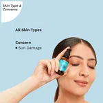 Pilgrim White Lotus Sunscreen Serum SPF 50 PA+++ - 30 ml - Available at AfnoBazar Nepal