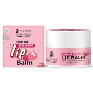 Pilgrim Squalane Bubblegum Lip Balm with Shea & Cocoa Butter - 8 g - Available at AfnoBazar Nepal