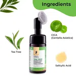 Pilgrim Tea Tree Purifying Foaming Face Wash with 1% Salicylic Acid & CICA - 120 ml - Available at AfnoBazar Nepal