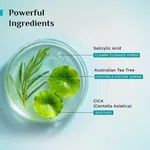 Pilgrim Australian Tea Tree Purifying Gel Face Wash with Salicylic Acid & CICA - 100 ml - Available at AfnoBazar Nepal