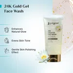 Pilgrim 24K Gold Gel Face Wash with Lactic Acid & White Lotus - Available at AfnoBazar Nepal