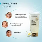 Pilgrim 24K Gold Gel Face Wash with Lactic Acid & White Lotus - Available at AfnoBazar Nepal